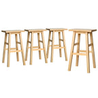 Artiss Contemporary Beech Wood Bar Stools