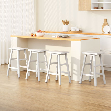 Artiss Contemporary Beech Wood Bar Stools