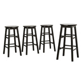 Artiss Set of 4 Wooden Bar Stools Durable seating for modern spaces.