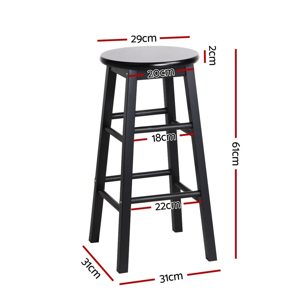 Artiss Set of 4 Wooden Bar Stools 

Durable seating for modern spaces.