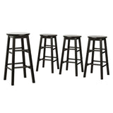 Artiss Set of 4 Wooden Bar Stools Durable seating for modern spaces.
