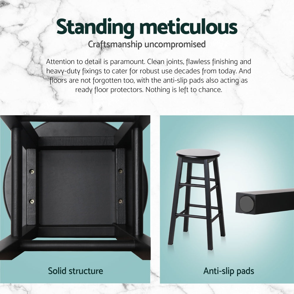 Artiss Set of 4 Wooden Bar Stools 

Durable seating for modern spaces.