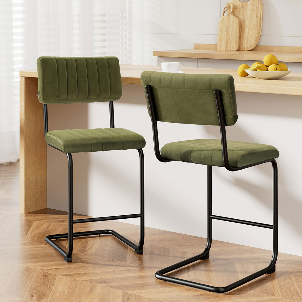 Artiss Swivel Bar Stools Set - Stylish Comfort