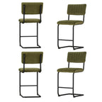 Artiss Modern Velvet Bar Stool Set