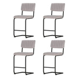 Artiss Modern Velvet Bar Stool Set