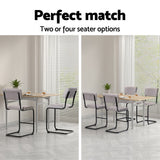 Artiss Modern Velvet Bar Stool Set
