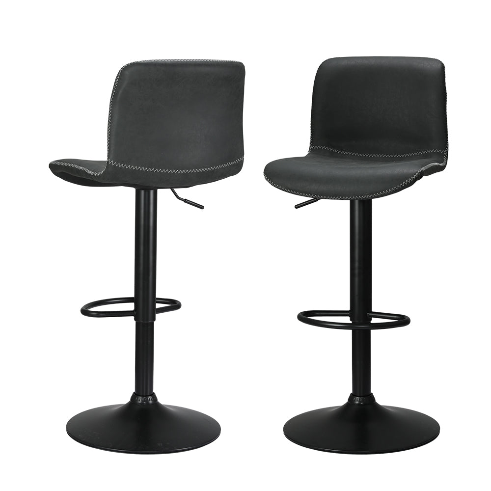 Artiss Adjustable Swivel Bar Stools Set