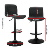 Artiss 4x Swivel Bar Stools Set