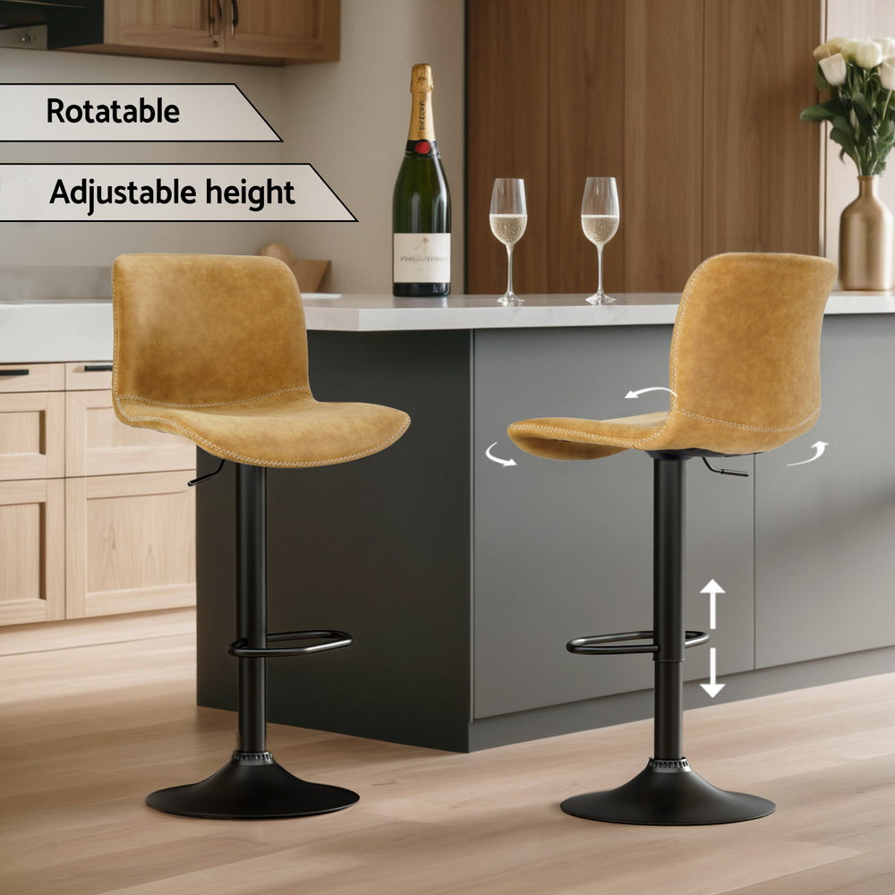 Artiss 4x Swivel Bar Stools Set