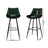 Contemporary Swivel Bar Stool Set