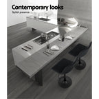 Artiss Vintage Leather Swivel Bar Stools