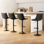 Artiss Jovy Vintage Leather Swivel Bar Stool