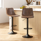 Artiss Vintage Swivel Gas Lift Bar Stools