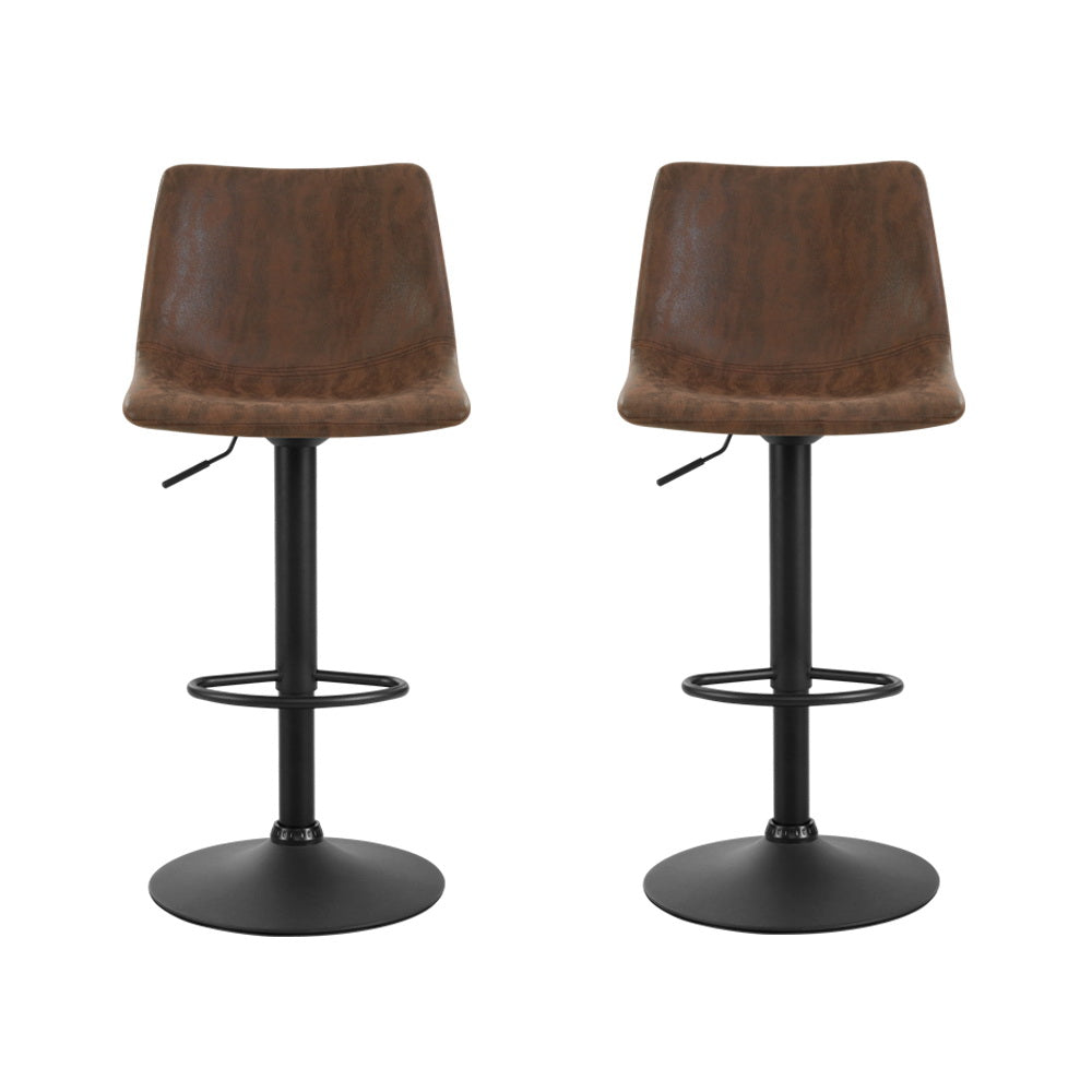 Artiss Vintage Swivel Gas Lift Bar Stools