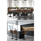 Artiss Vintage Swivel Gas Lift Bar Stools