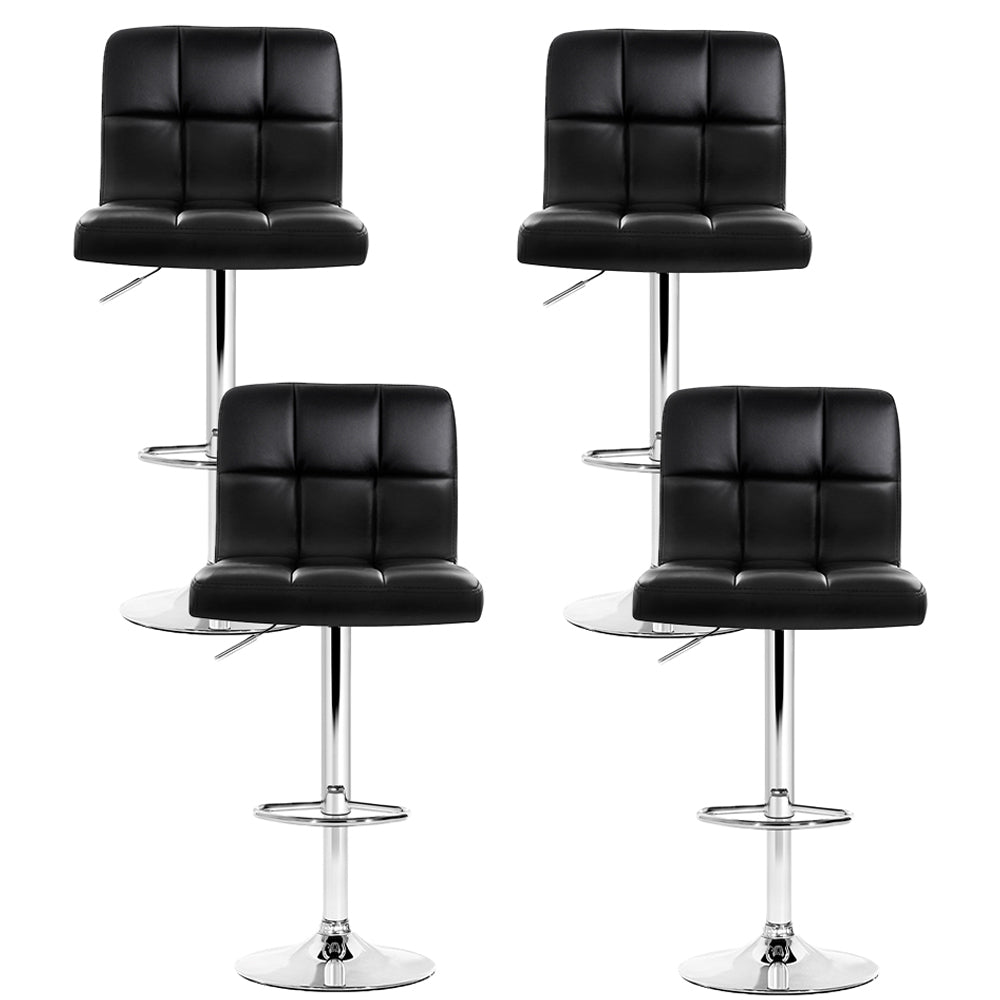 Artiss Modern Black Leather Bar Stools