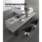 Artiss Modern Black Leather Bar Stools