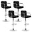 Artiss 4x Modern Leather Bar Stools with Armrest