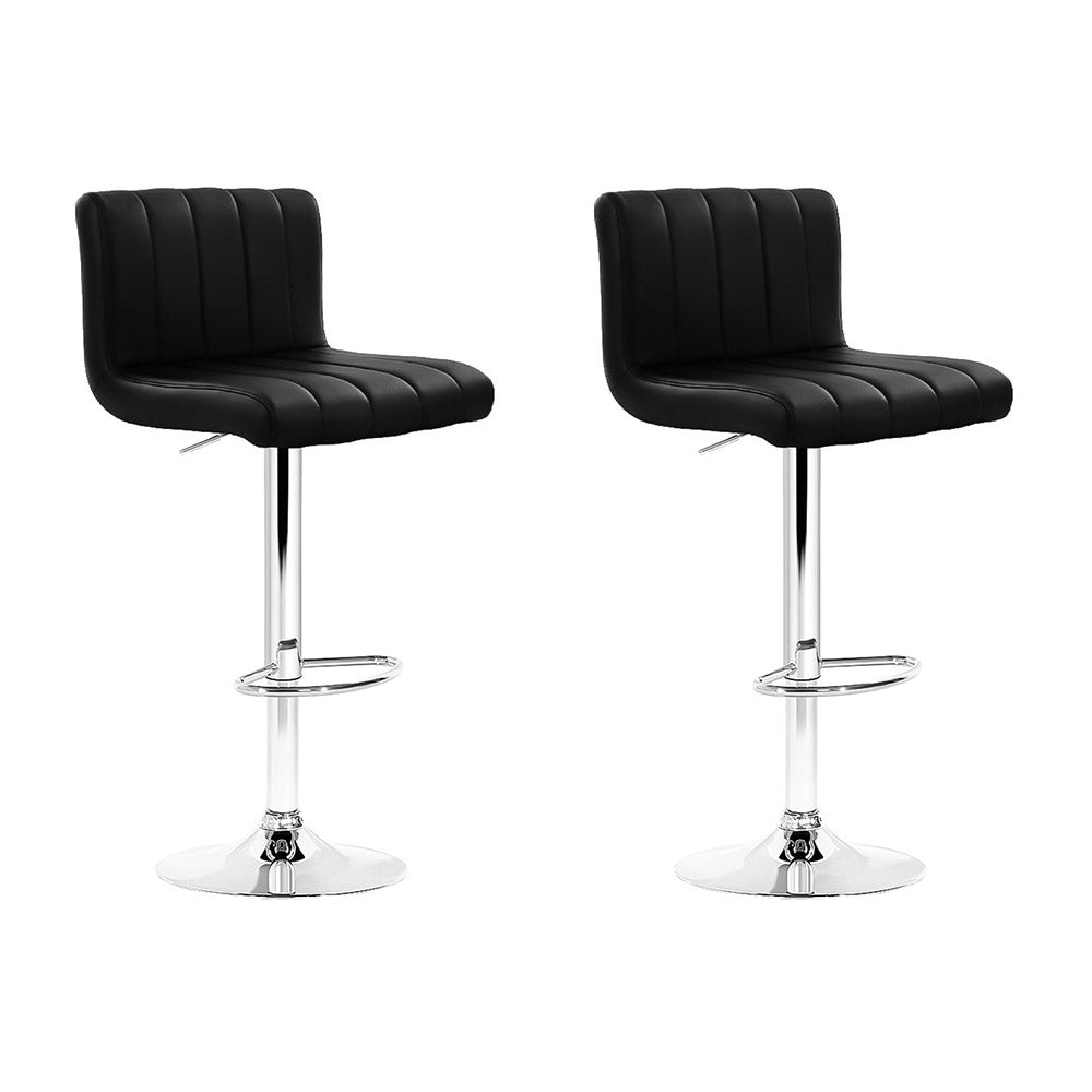 Artiss Como Bar Stool - Gas Lift Leather