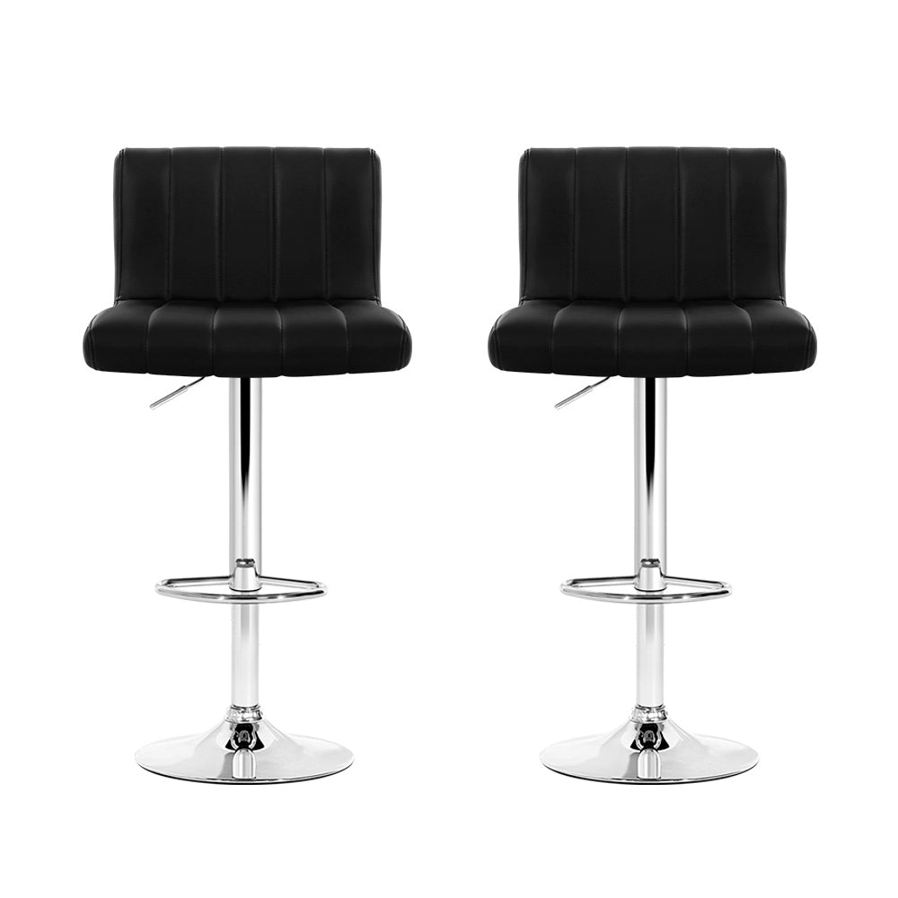 Artiss Como Bar Stool - Gas Lift Leather