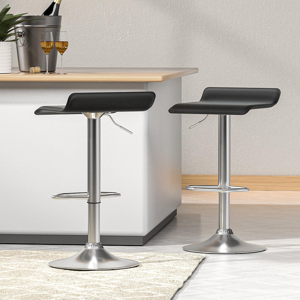 Artiss Faux Leather Bar Stool Set