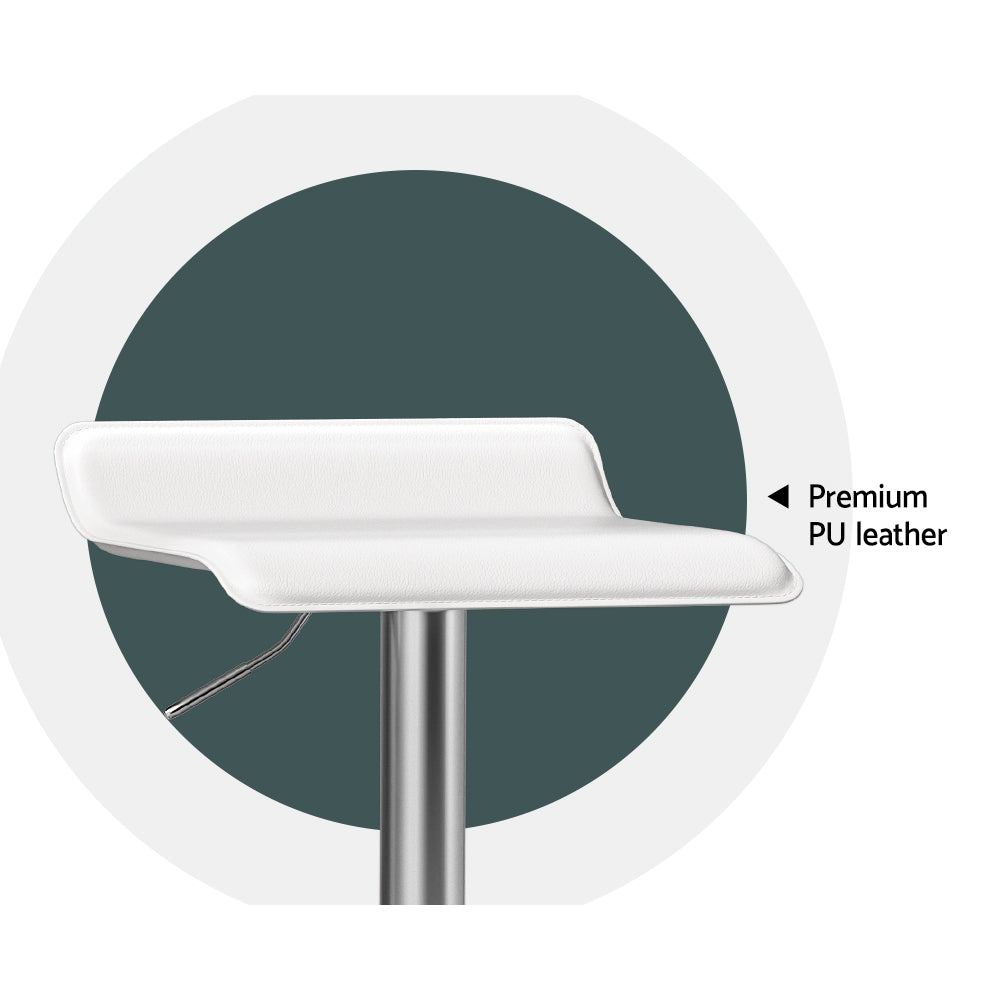 Artiss Faux Leather Bar Stool Set