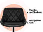 Artiss Elan Leather Padded Bar Stool