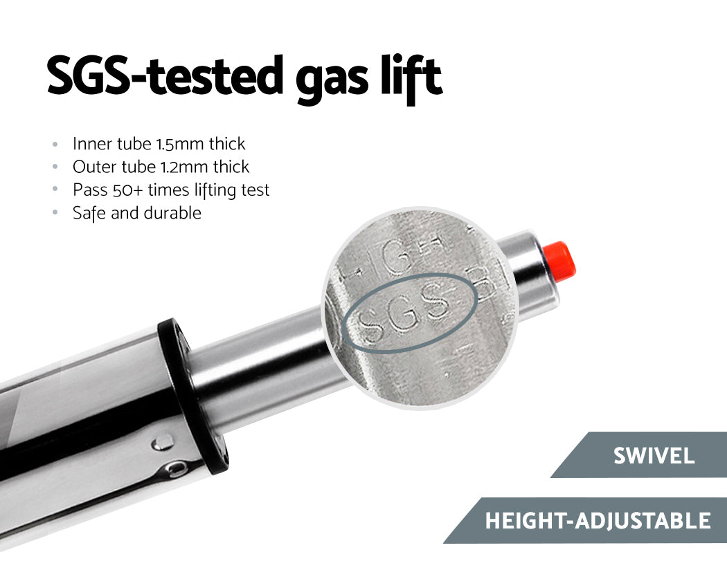 Artiss Elan Leather Padded Bar Stool