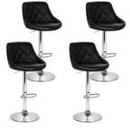 Artiss Elan Leather Padded Gas Lift Bar Stool