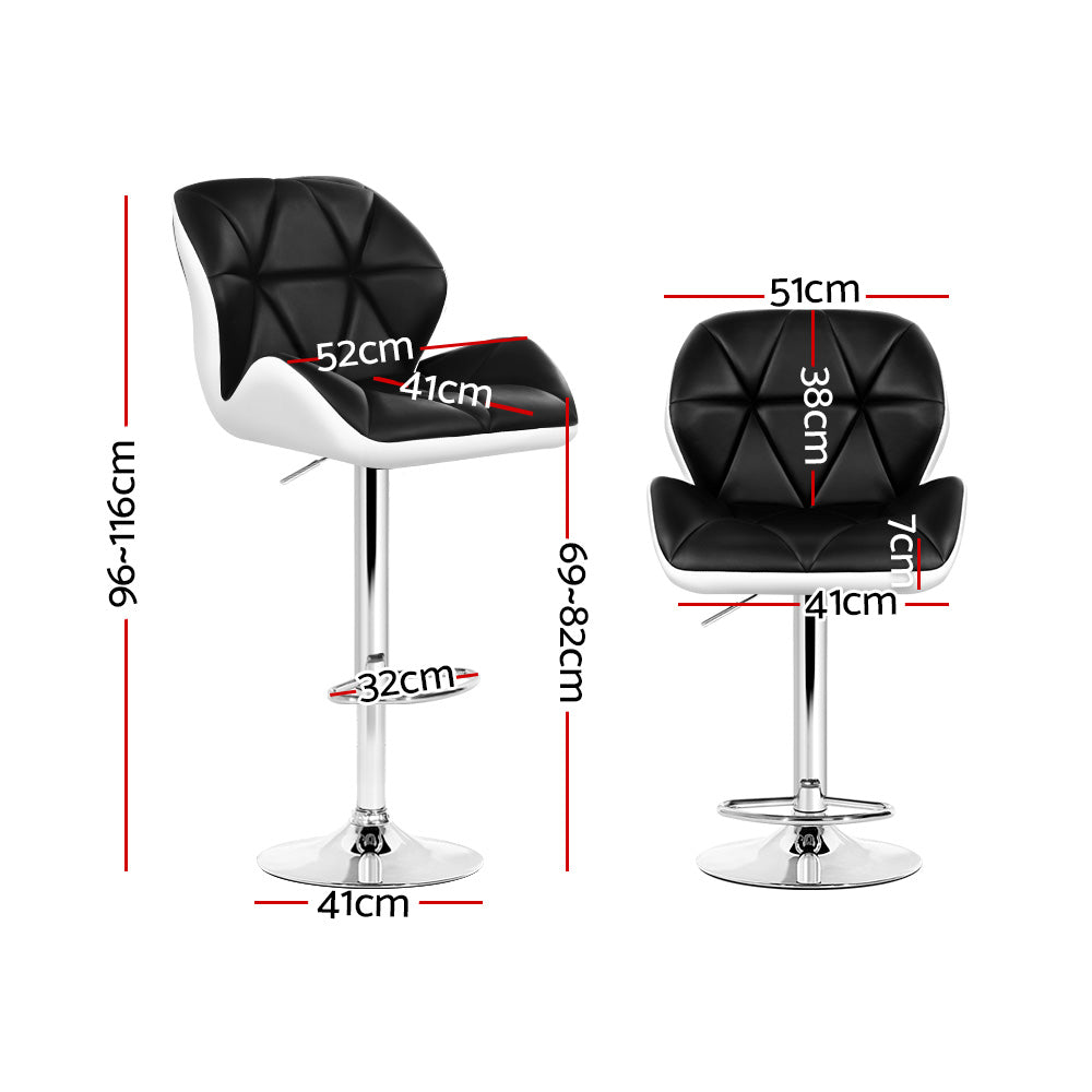 Artiss Adjustable Gas Lift Bar Stools