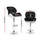 Artiss Adjustable Gas Lift Bar Stools