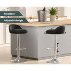 Artiss Adjustable PU Leather Bar Stools