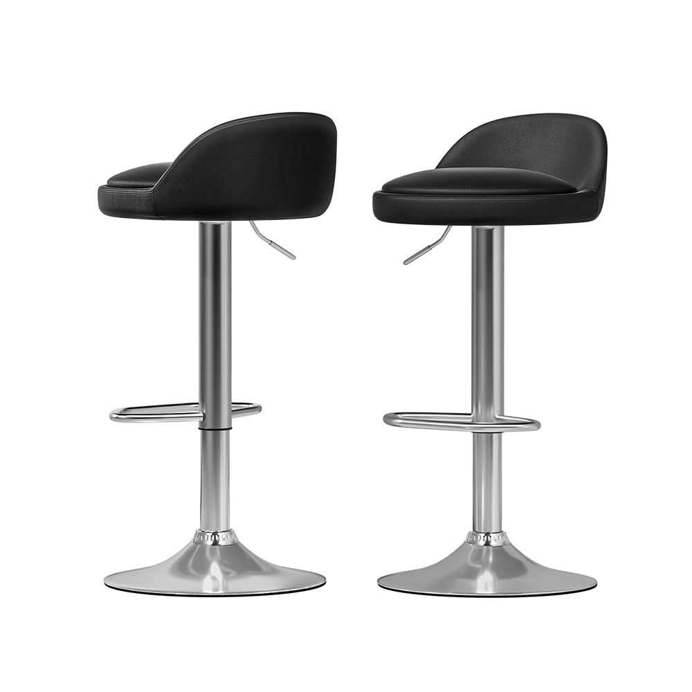 Artiss Adjustable PU Leather Bar Stools