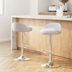 Artiss Adjustable PU Leather Bar Stools