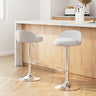 Artiss Adjustable PU Leather Bar Stools