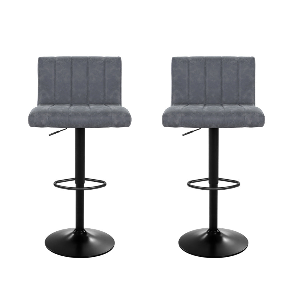 Artiss Como Bar Stool - Gas Lift Leather