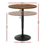 Artiss Adjustable 360° Swivel Bar Table