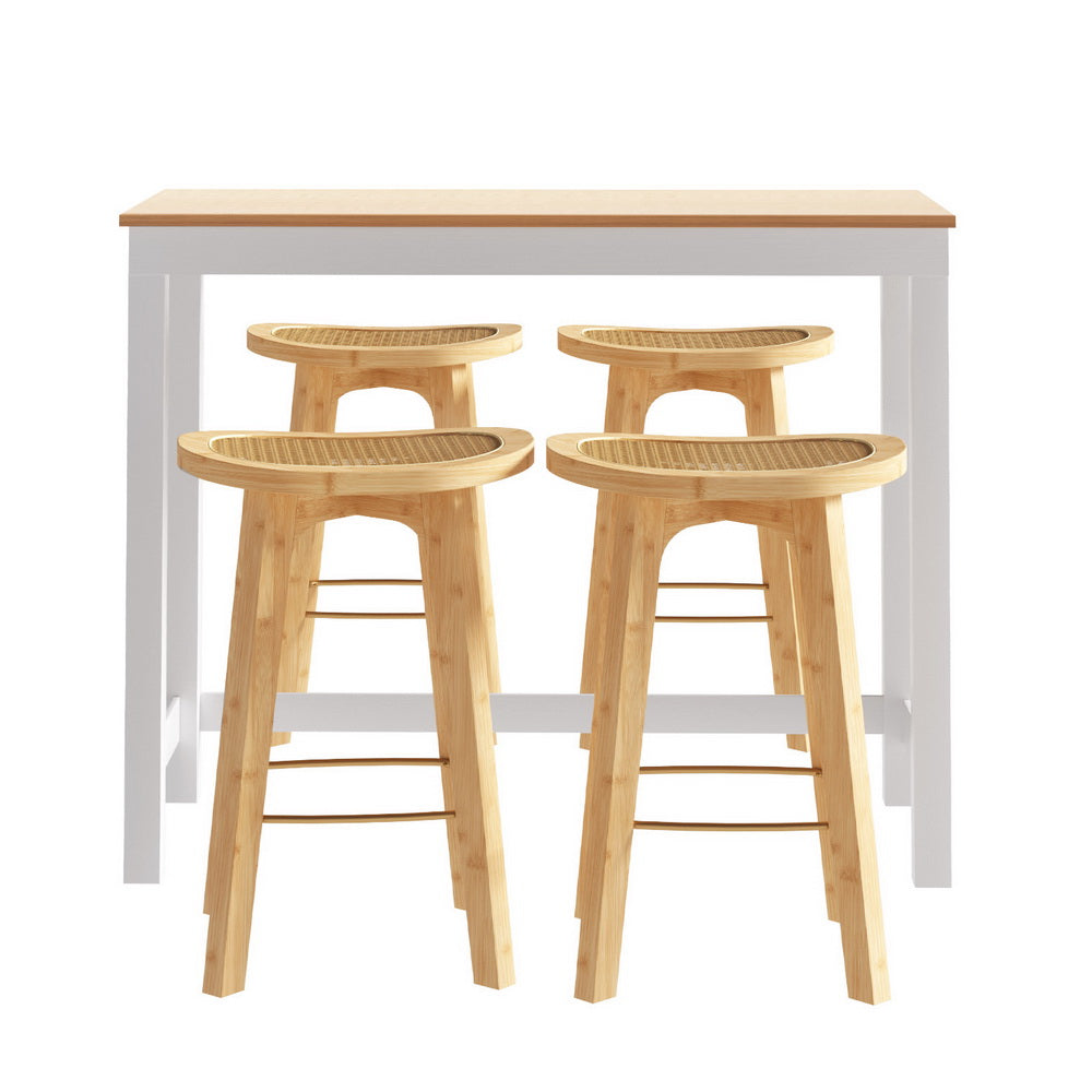 Artiss Bar Table and Stools Set
