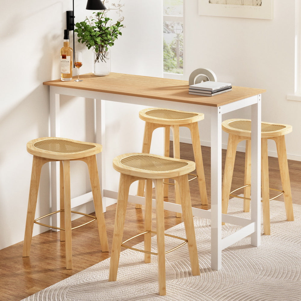 Artiss Bar Table and Stools Set