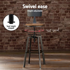 Artiss Industrial Bar Table and Stool Set