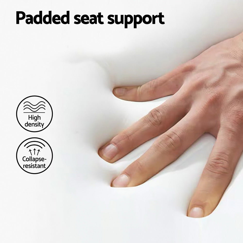 Artiss Rattan Bar Stools - Set of 2