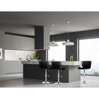 Artiss 4x Luxury Black Gas Lift Bar Stools