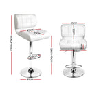 Artiss Adjustable Gas Lift Bar Stools