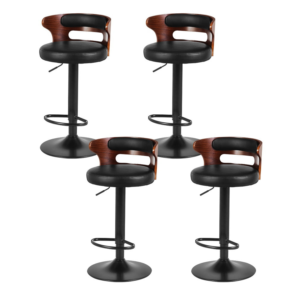 Artiss Grandeur Adjustable Gas Lift Bar Stools