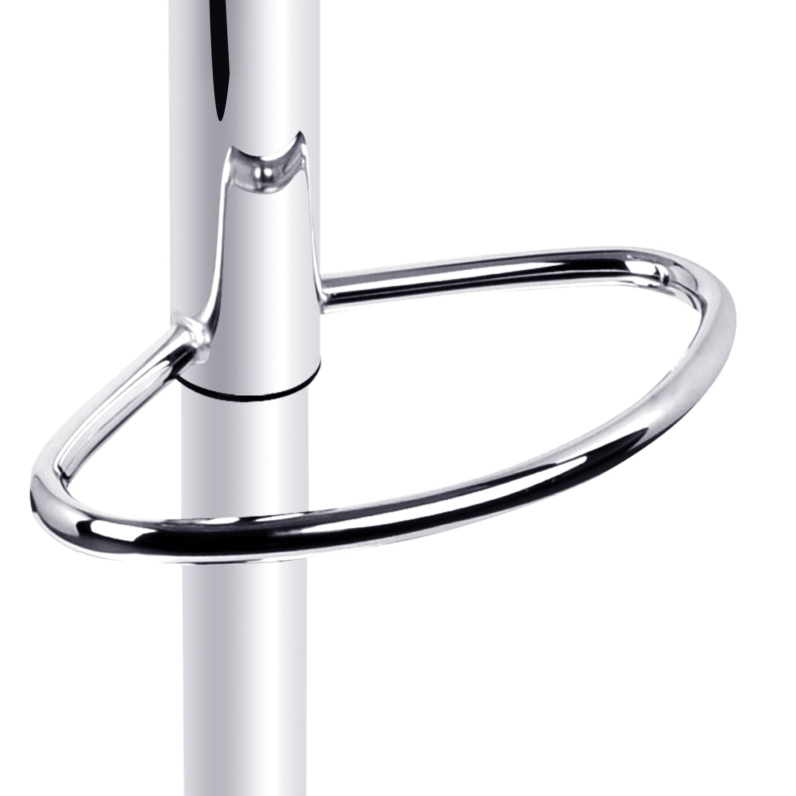 Artiss Black Gas Lift Bar Stool with Armrest