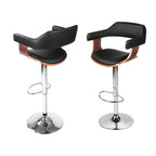 Artiss Gas Lift Bar Stools with Armrests