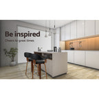 Artiss Leather Seat Bar Stools - Set of 2