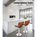 Artiss Adjustable Gas Lift Bar Stools