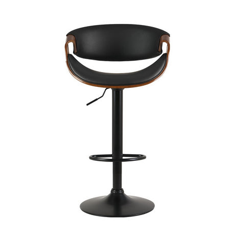 Elegant Gas Lift Bar Stools with Armrests