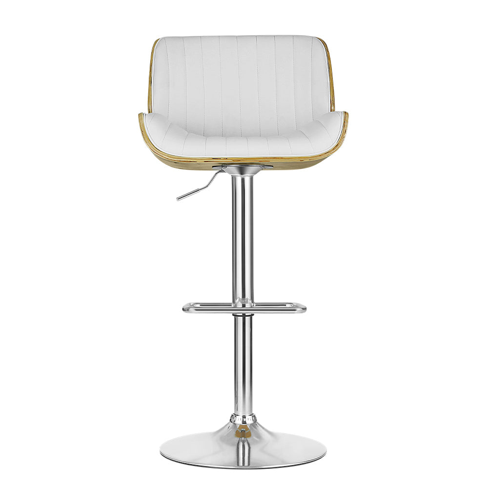 Artiss Galina Swivel Leather Bar Stool